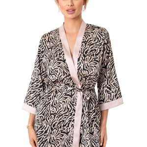 Short bathrobe model 215549 Donna
