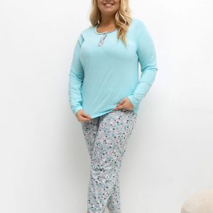 Plus Size Pajamas model 221184 Forever Pink