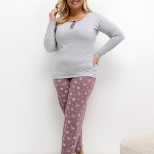 Plus Size Pajamas model 221187 Forever Pink