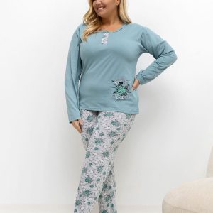 Plus Size Pajamas model 221190 Forever Pink