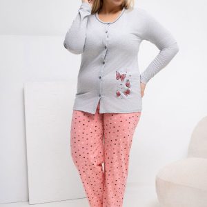 Plus Size Pajamas model 223305 Forever Pink