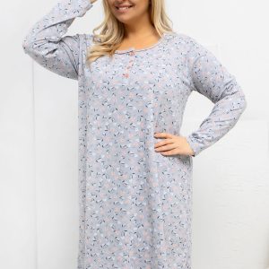 Plus Size Nightgown model 223307 Forever Pink