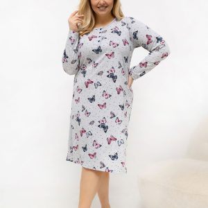 Plus Size Nightgown model 226135 Forever Pink