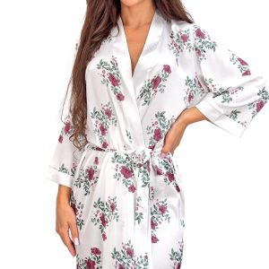 Short bathrobe model 228595 Donna