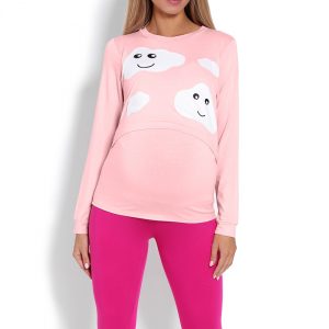 Pregnancy pajamas model 122957 PeeKaBoo