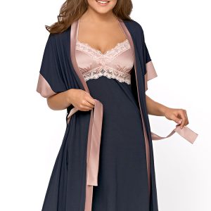 Short bathrobe model 133940 Babella