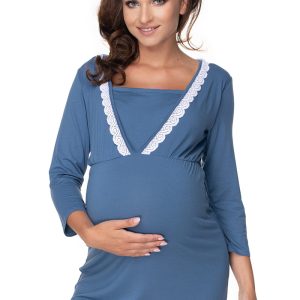 maternity nightgown model 138227 PeeKaBoo