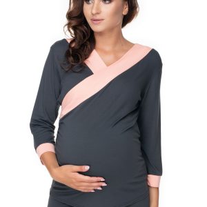 Pregnancy pajamas model 141834 PeeKaBoo