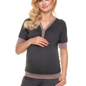 Pregnancy pajamas model 157826 PeeKaBoo